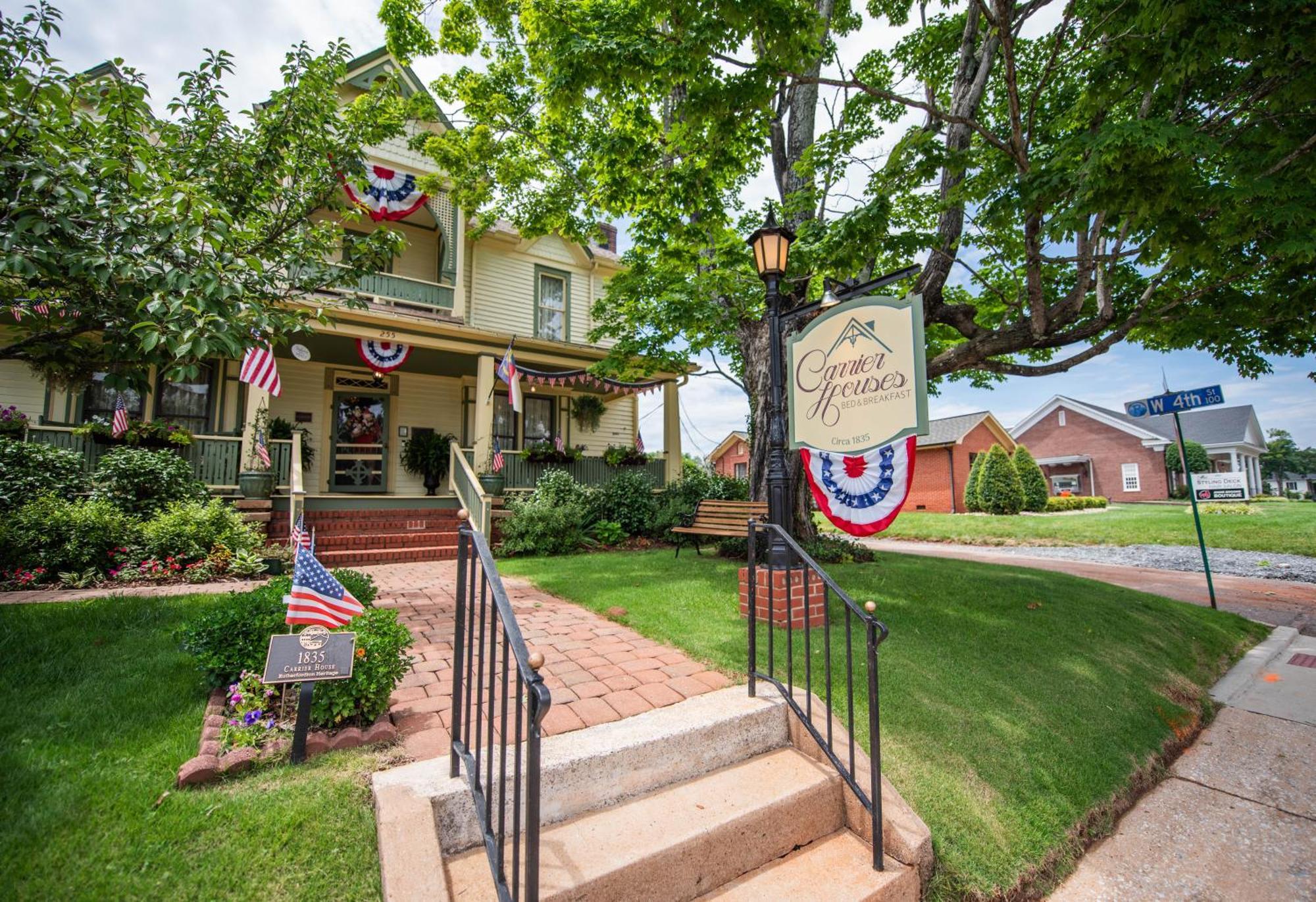 Rutherfordton Carrier Houses Bed & Breakfast מראה חיצוני תמונה